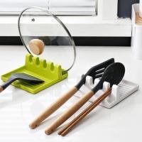 Plastic Spoon Rest Kitchen Organizer for Fork Spatula Rack