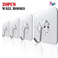 Transparent Strong Suction Wall Hooks (20 Pcs)-3525