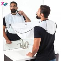 Men's beard shaving apron insert mirror- 2881