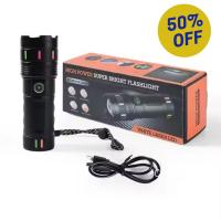 High Power Supper Bright Flashlight With Power Bank.